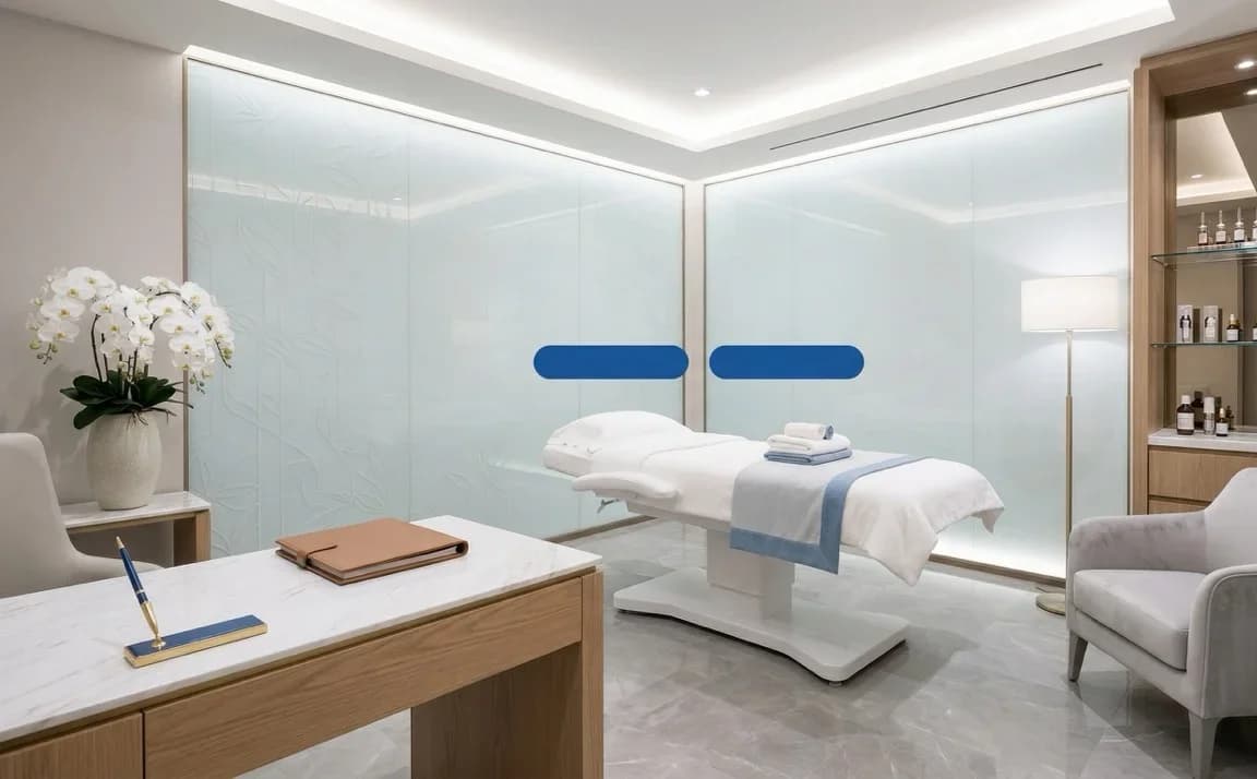 Luxurious clinical treatment room