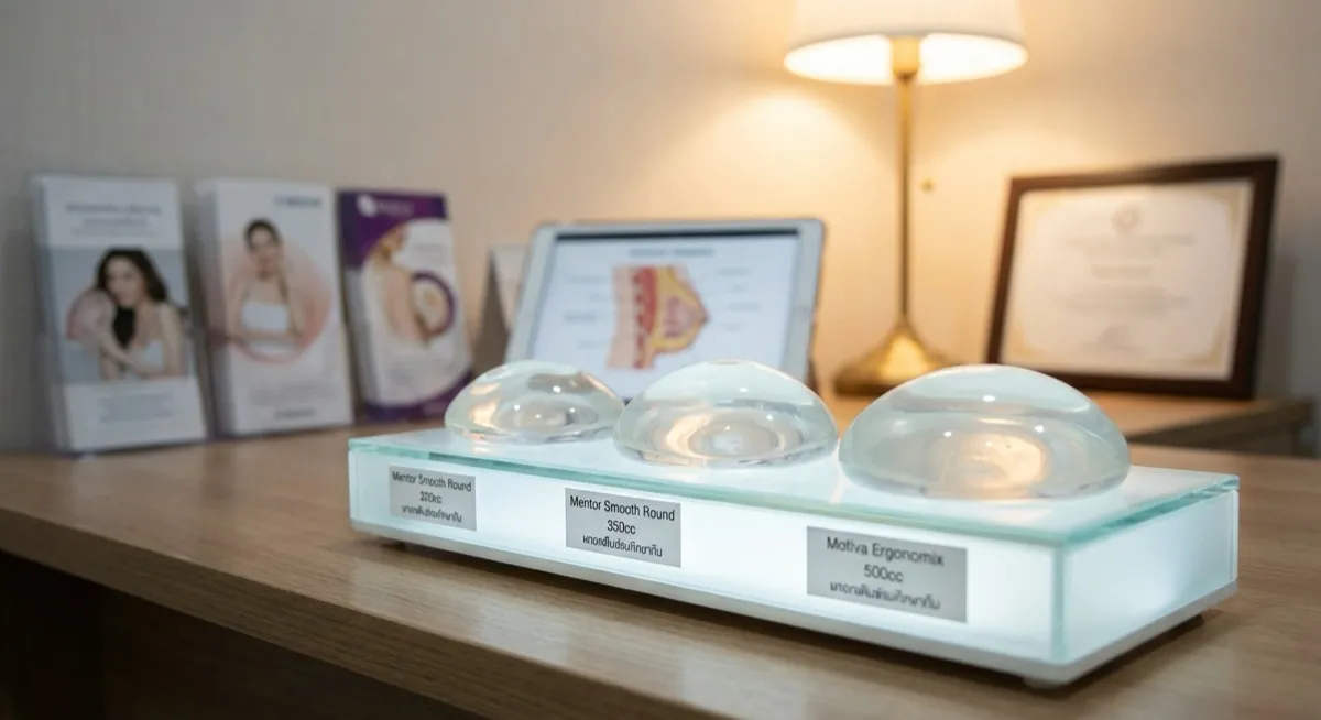 Breast Augmentation procedure at a clinic in Thailand