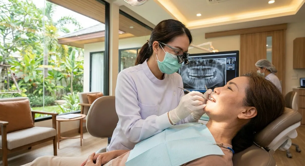 Recovery after dental implants in Bangkok