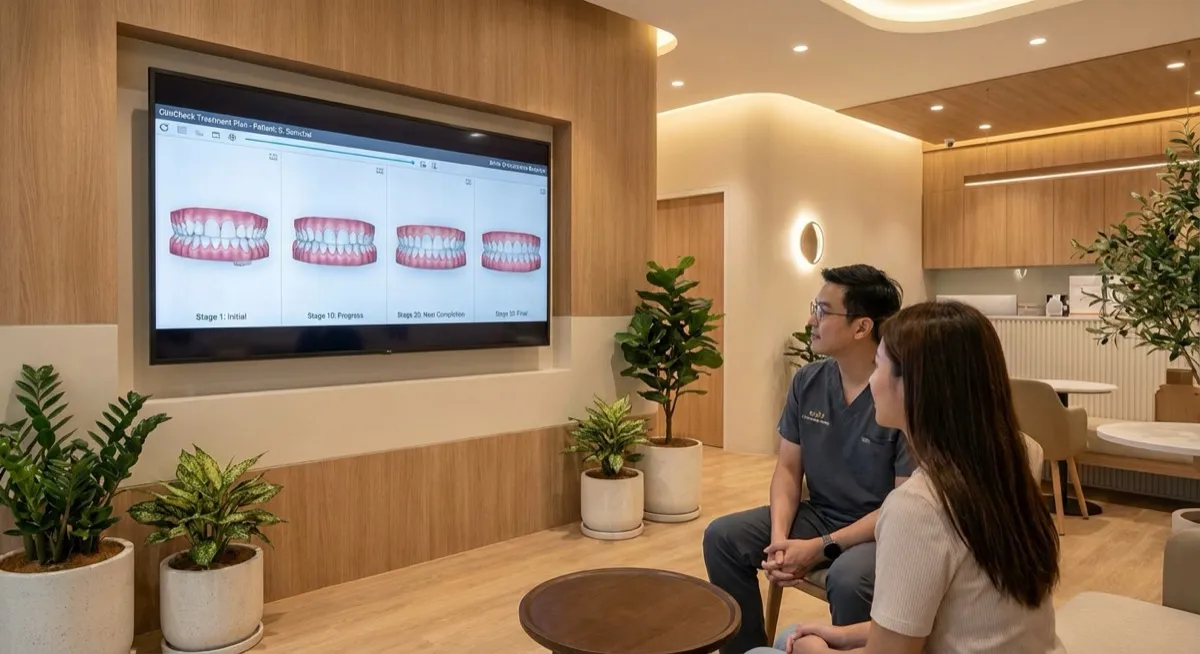 Invisalign & Orthodontics procedure at a clinic in Phuket