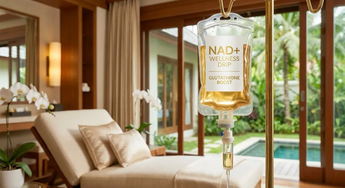 IV Therapy & Drips procedure at a clinic in Phuket