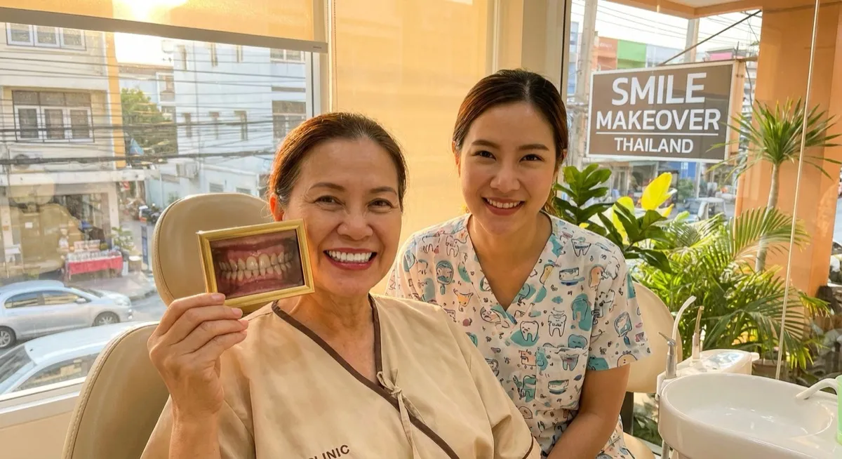 Recovery after porcelain veneers in Bangkok